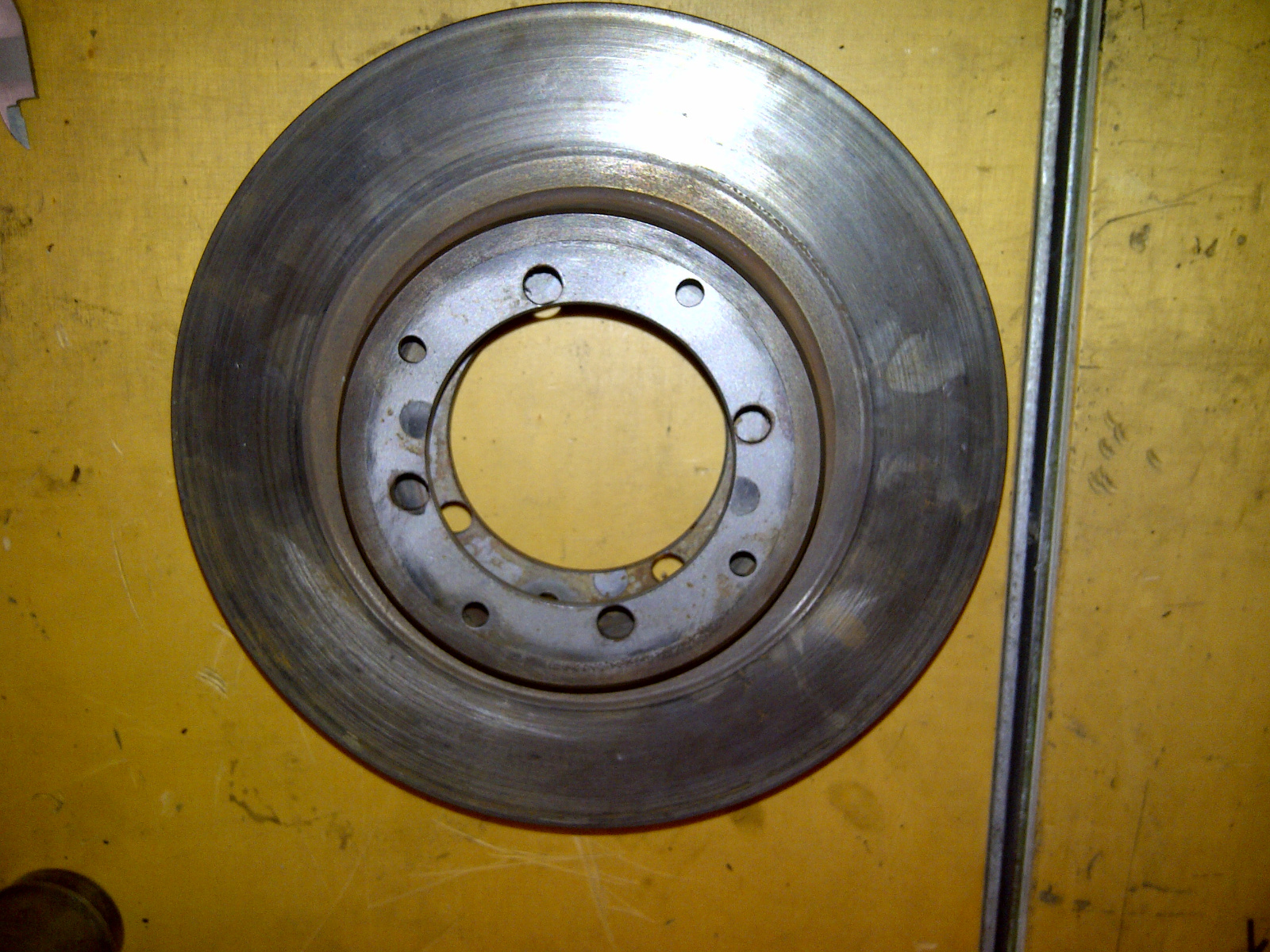 Rear brake disk